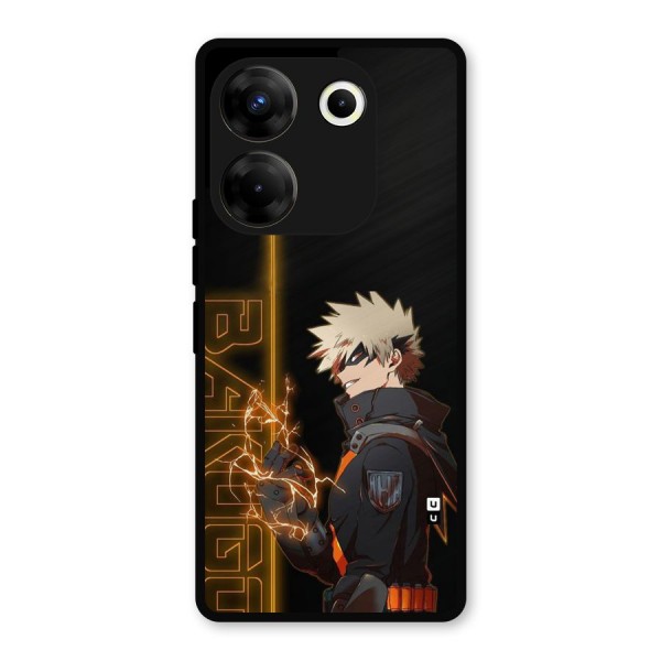 Young Bakugo Metal Back Case for Tecno Camon 20