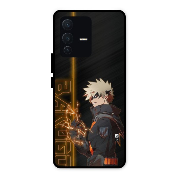 Young Bakugo Metal Back Case for Vivo V23 5G