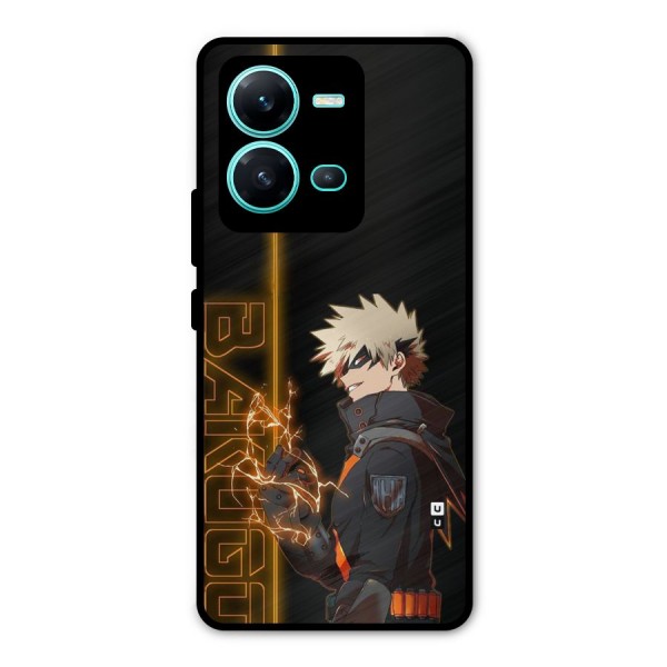 Young Bakugo Metal Back Case for Vivo V25