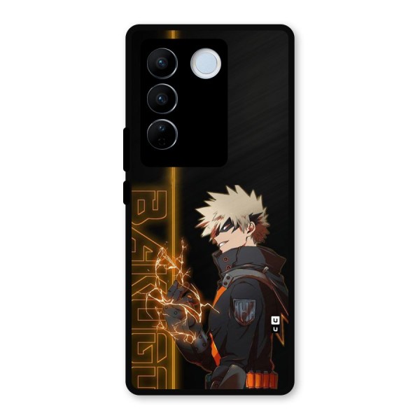 Young Bakugo Metal Back Case for Vivo V27 Pro