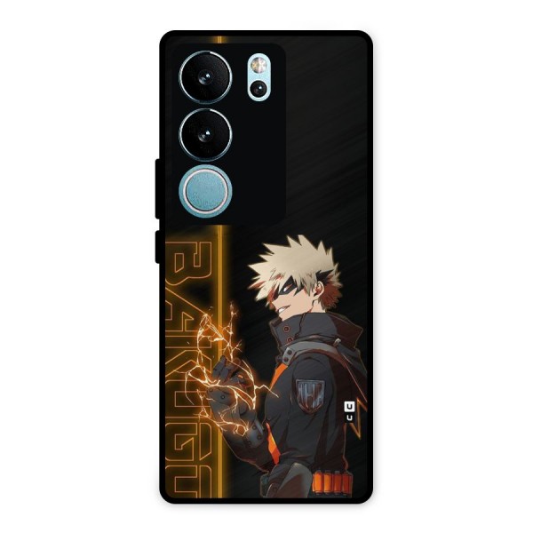 Young Bakugo Metal Back Case for Vivo V29 Pro