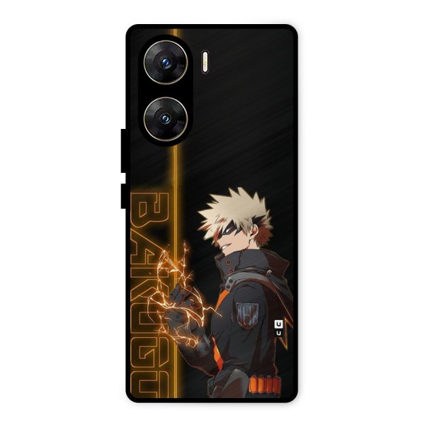 Young Bakugo Metal Back Case for Vivo V29e