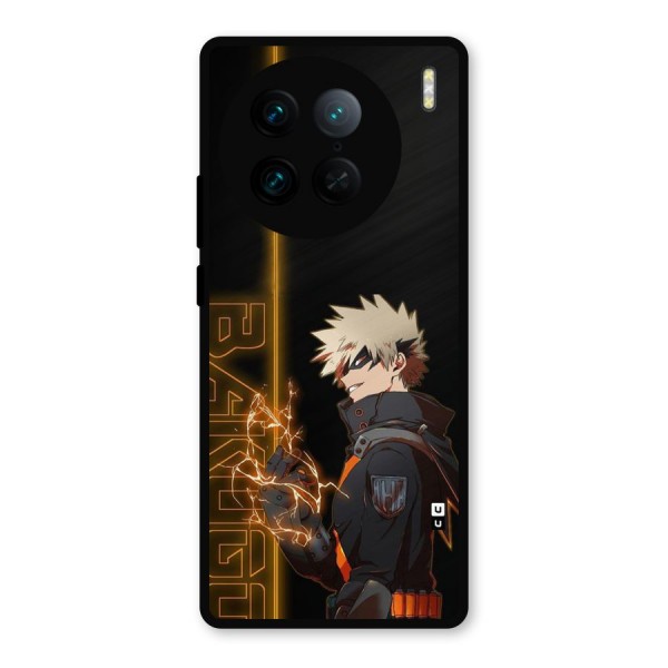 Young Bakugo Metal Back Case for Vivo X90 Pro