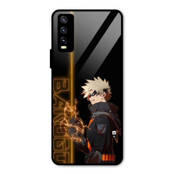 Young Bakugo Metal Back Case for Vivo Y20 2021