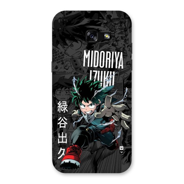 Young Midoriya Back Case for Galaxy A5 2017