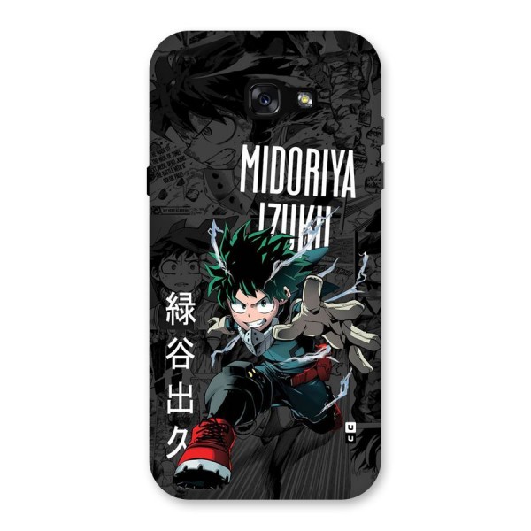 Young Midoriya Back Case for Galaxy A7 (2017)