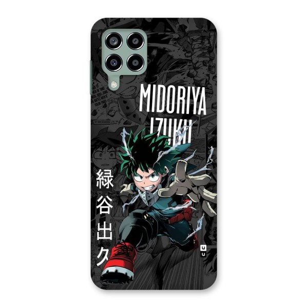 Young Midoriya Back Case for Galaxy M33