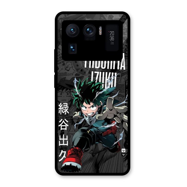 Young Midoriya Glass Back Case for Mi 11 Ultra