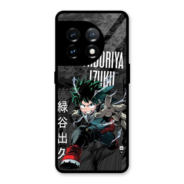 Young Midoriya Glass Back Case for OnePlus 11