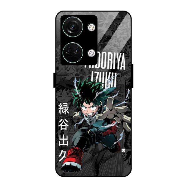 Young Midoriya Glass Back Case for Oneplus Nord 3