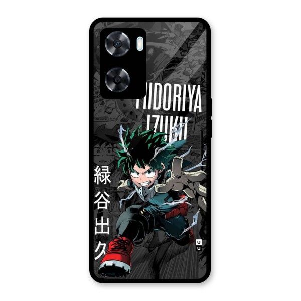 Young Midoriya Glass Back Case for Oppo A77