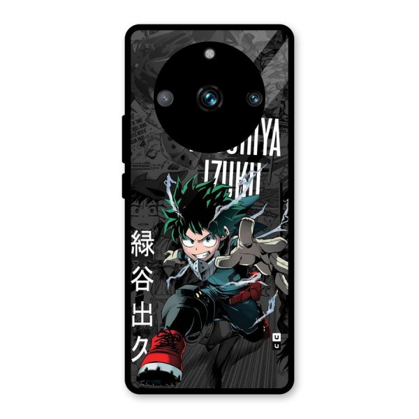 Young Midoriya Glass Back Case for Realme 11 Pro