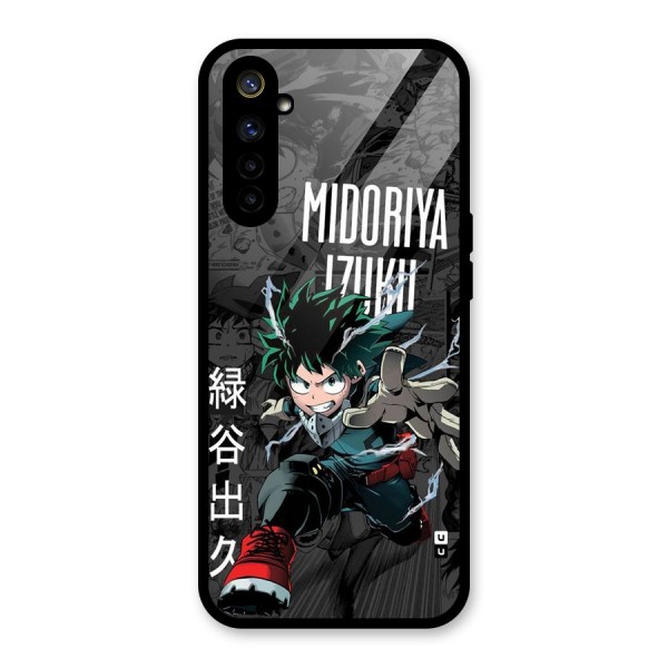 Young Midoriya Glass Back Case for Realme 6