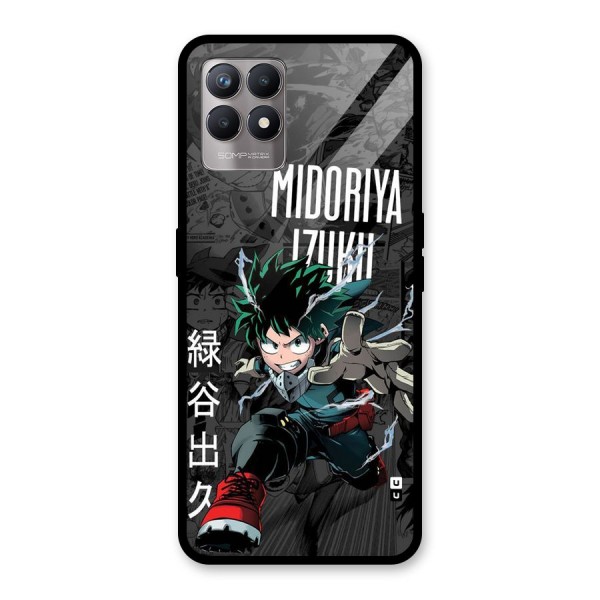 Young Midoriya Glass Back Case for Realme 8i