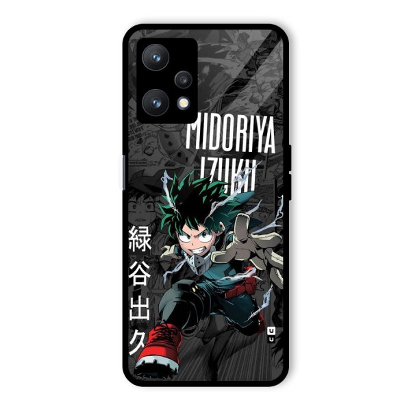 Young Midoriya Glass Back Case for Realme 9 Pro 5G