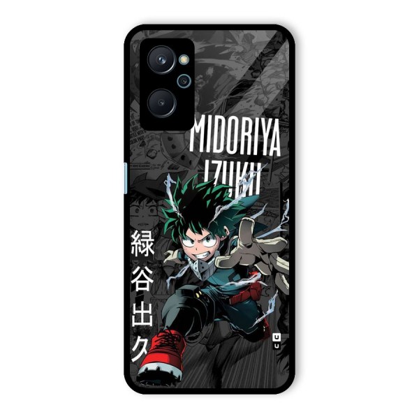 Young Midoriya Glass Back Case for Realme 9i