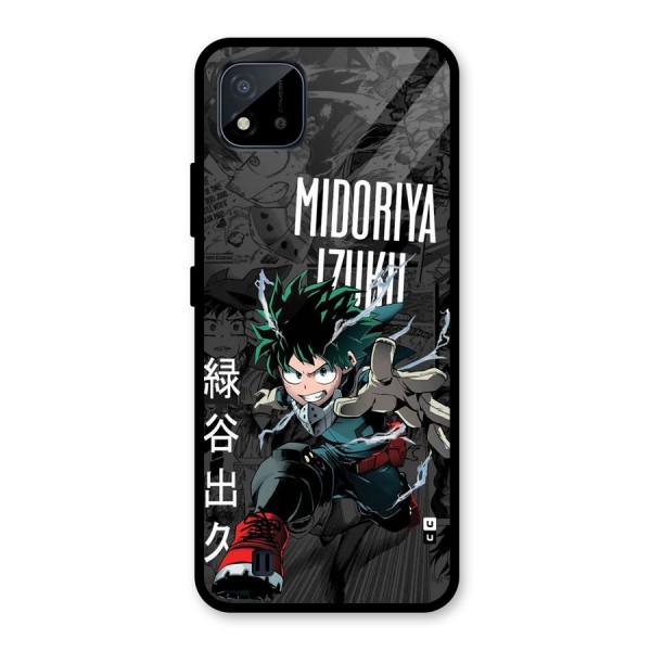 Young Midoriya Glass Back Case for Realme C11 2021