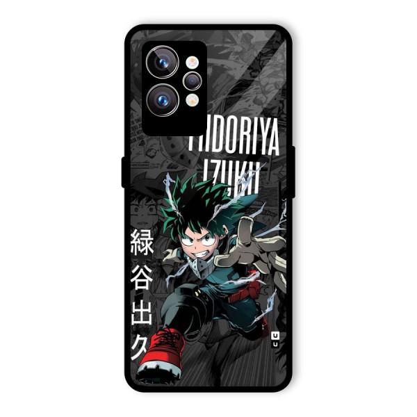 Young Midoriya Glass Back Case for Realme GT2 Pro