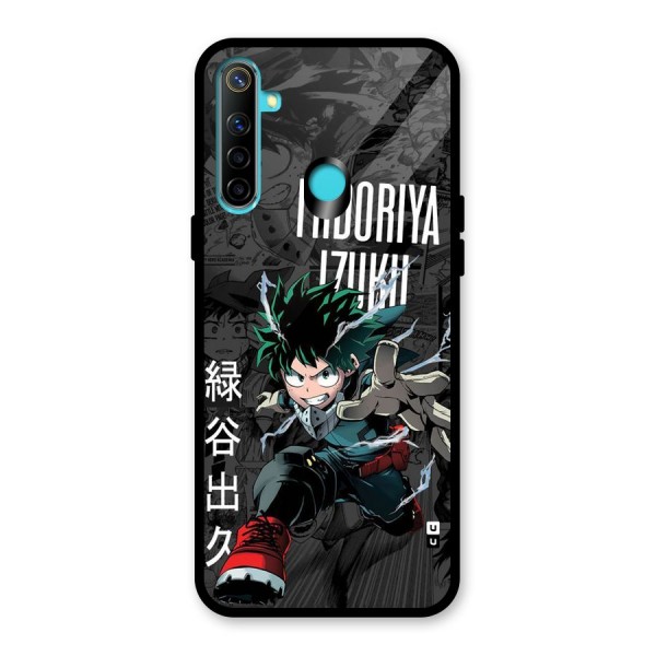 Young Midoriya Glass Back Case for Realme Narzo 10