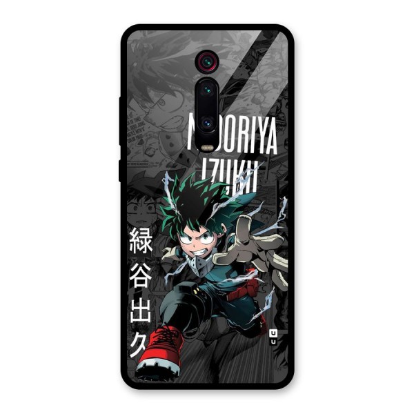 Young Midoriya Glass Back Case for Redmi K20 Pro