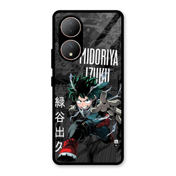 Young Midoriya Glass Back Case for Vivo T2