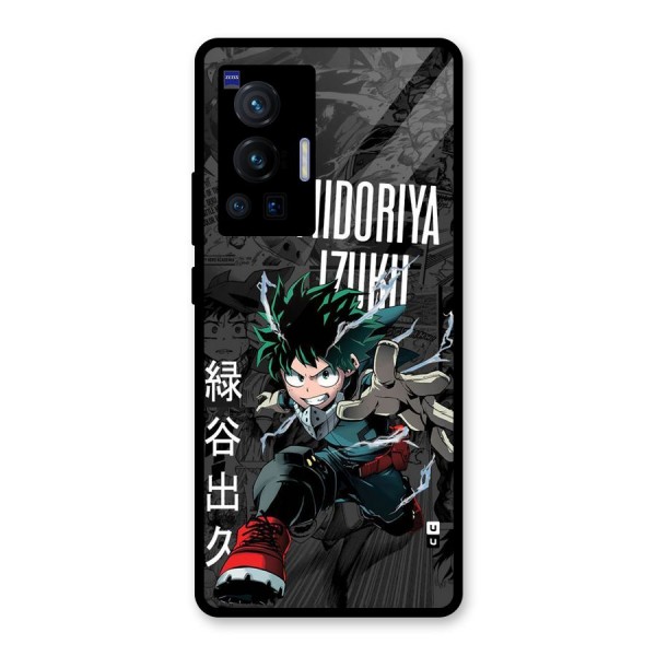 Young Midoriya Glass Back Case for Vivo X70 Pro