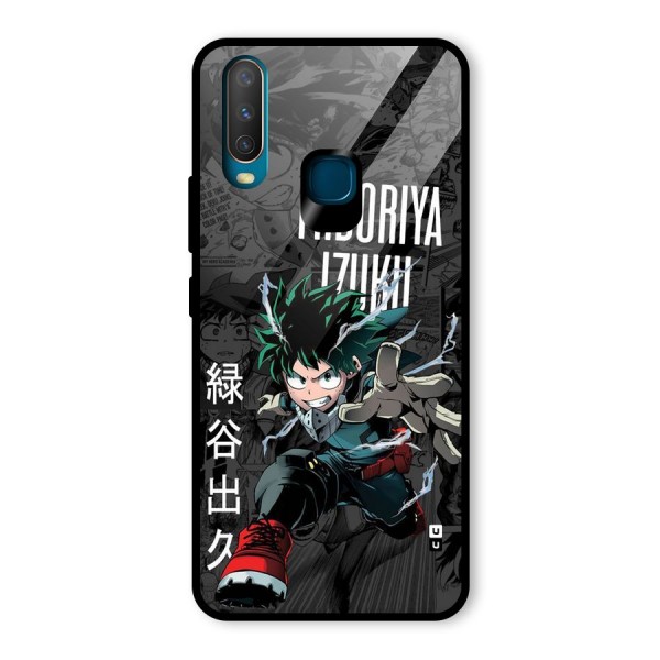 Young Midoriya Glass Back Case for Vivo Y17