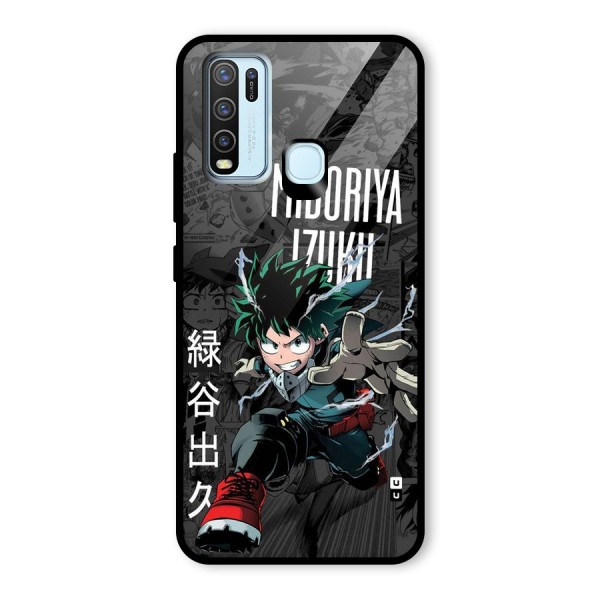 Young Midoriya Glass Back Case for Vivo Y50