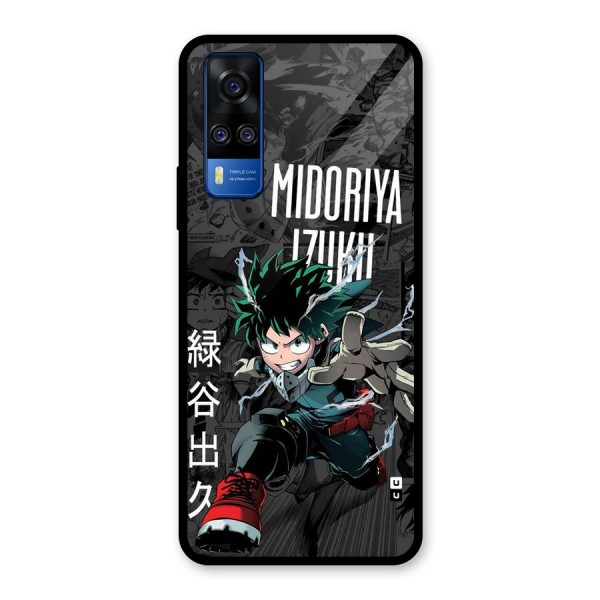 Young Midoriya Glass Back Case for Vivo Y51