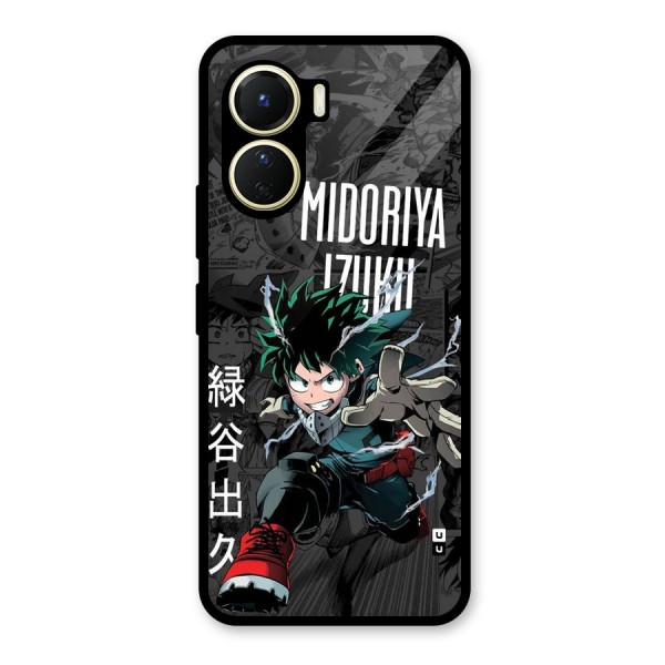 Young Midoriya Glass Back Case for Vivo Y56