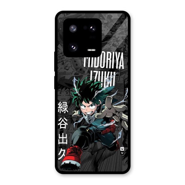 Young Midoriya Glass Back Case for Xiaomi 13 Pro