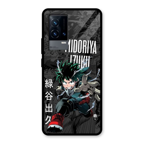 Young Midoriya Glass Back Case for iQOO 9 5G