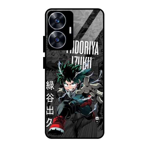 Young Midoriya Glass Back Case for realme C55