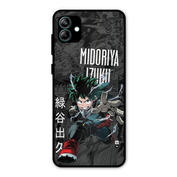 Young Midoriya Metal Back Case for Galaxy A04