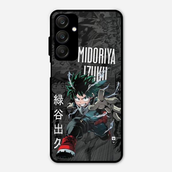 Young Midoriya Metal Back Case for Galaxy A25 5G