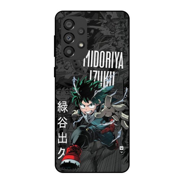 Young Midoriya Metal Back Case for Galaxy A33 5G