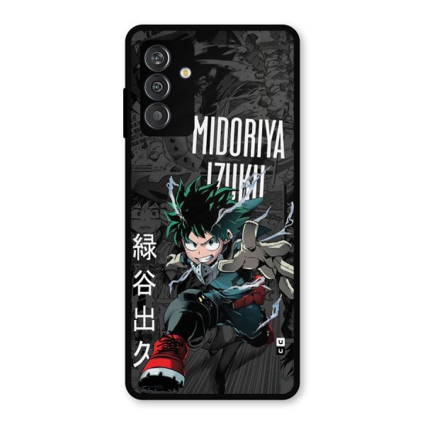 Young Midoriya Metal Back Case for Galaxy F13