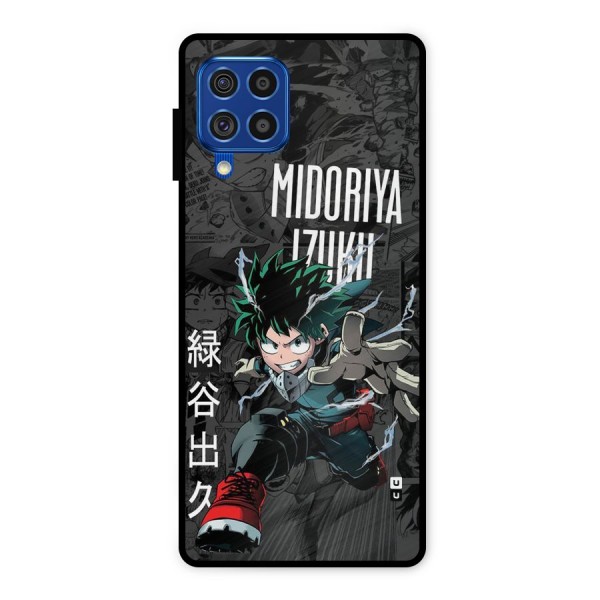 Young Midoriya Metal Back Case for Galaxy F62