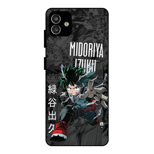 Young Midoriya Metal Back Case for Galaxy M13 5G