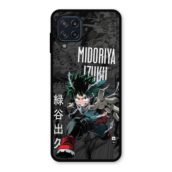 Young Midoriya Metal Back Case for Galaxy M32