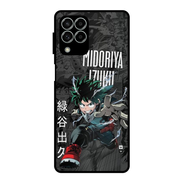 Young Midoriya Metal Back Case for Galaxy M33