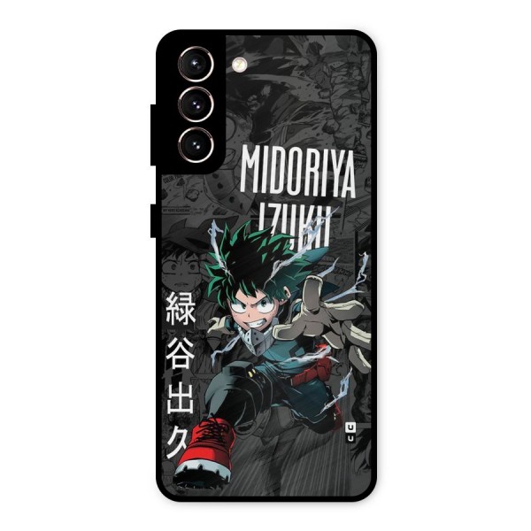 Young Midoriya Metal Back Case for Galaxy S21 5G