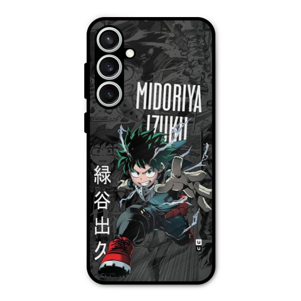 Young Midoriya Metal Back Case for Galaxy S23 FE