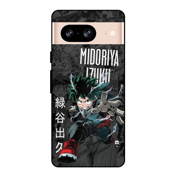 Young Midoriya Metal Back Case for Google Pixel 8