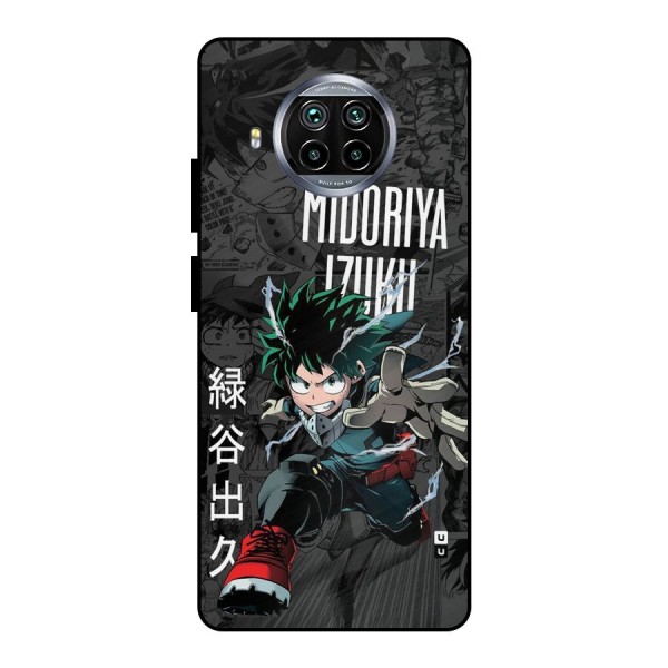 Young Midoriya Metal Back Case for Mi 10i