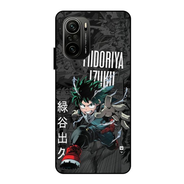 Young Midoriya Metal Back Case for Mi 11X Pro