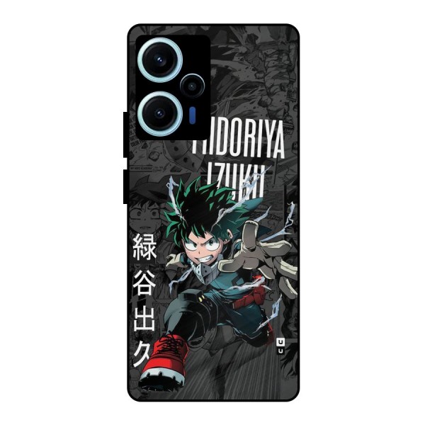 Young Midoriya Metal Back Case for Poco F5