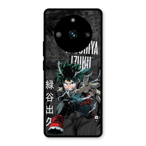 Young Midoriya Metal Back Case for Realme 11 Pro