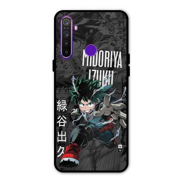 Young Midoriya Metal Back Case for Realme 5i