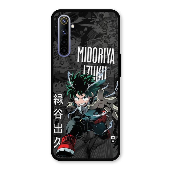 Young Midoriya Metal Back Case for Realme 6i